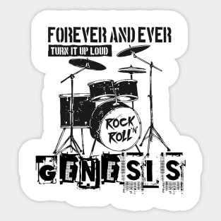 genesis forever and ever Sticker